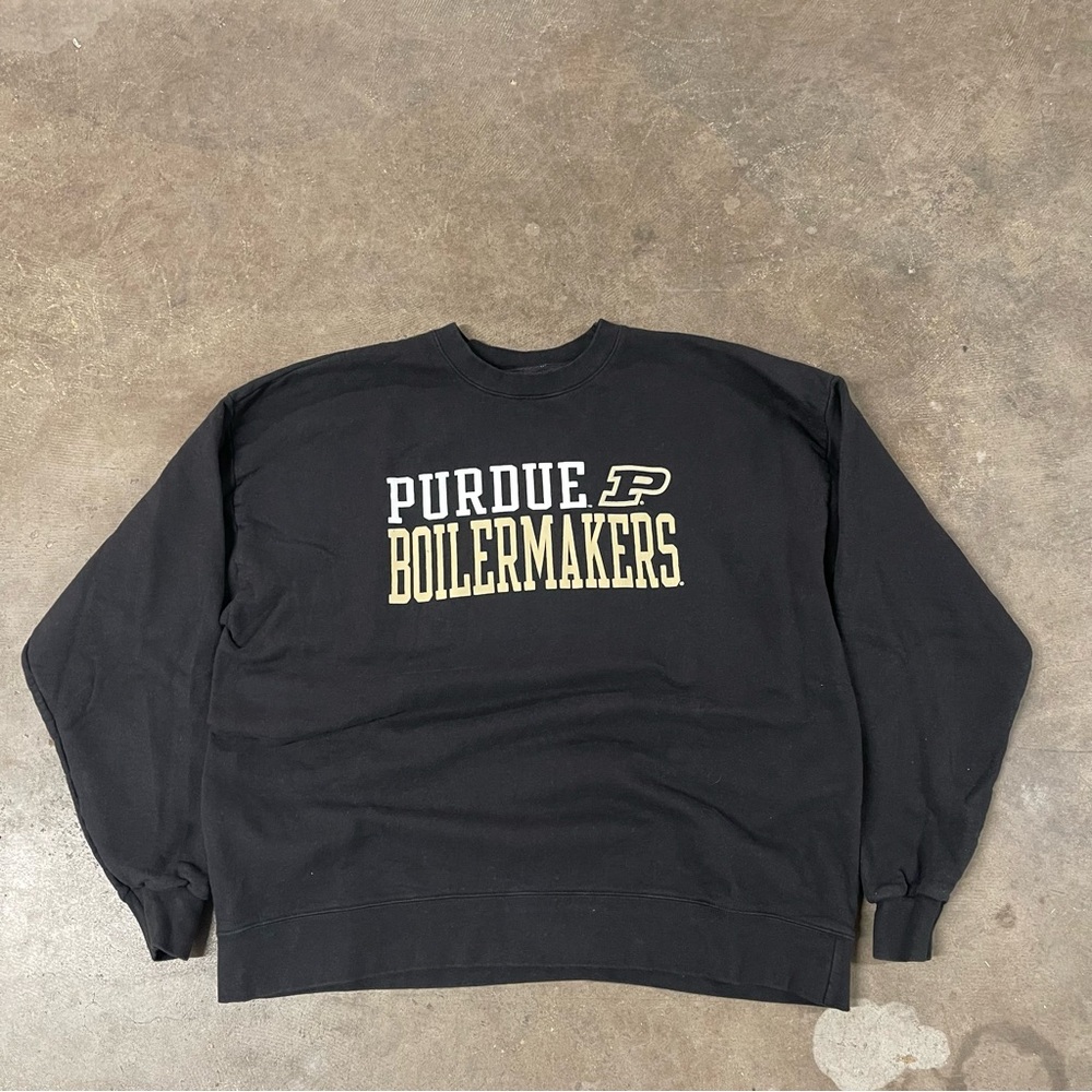 Purdue Boilermakers Black Sweater